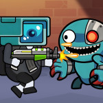 Play Space Survival Rainbow Friends Monster now!